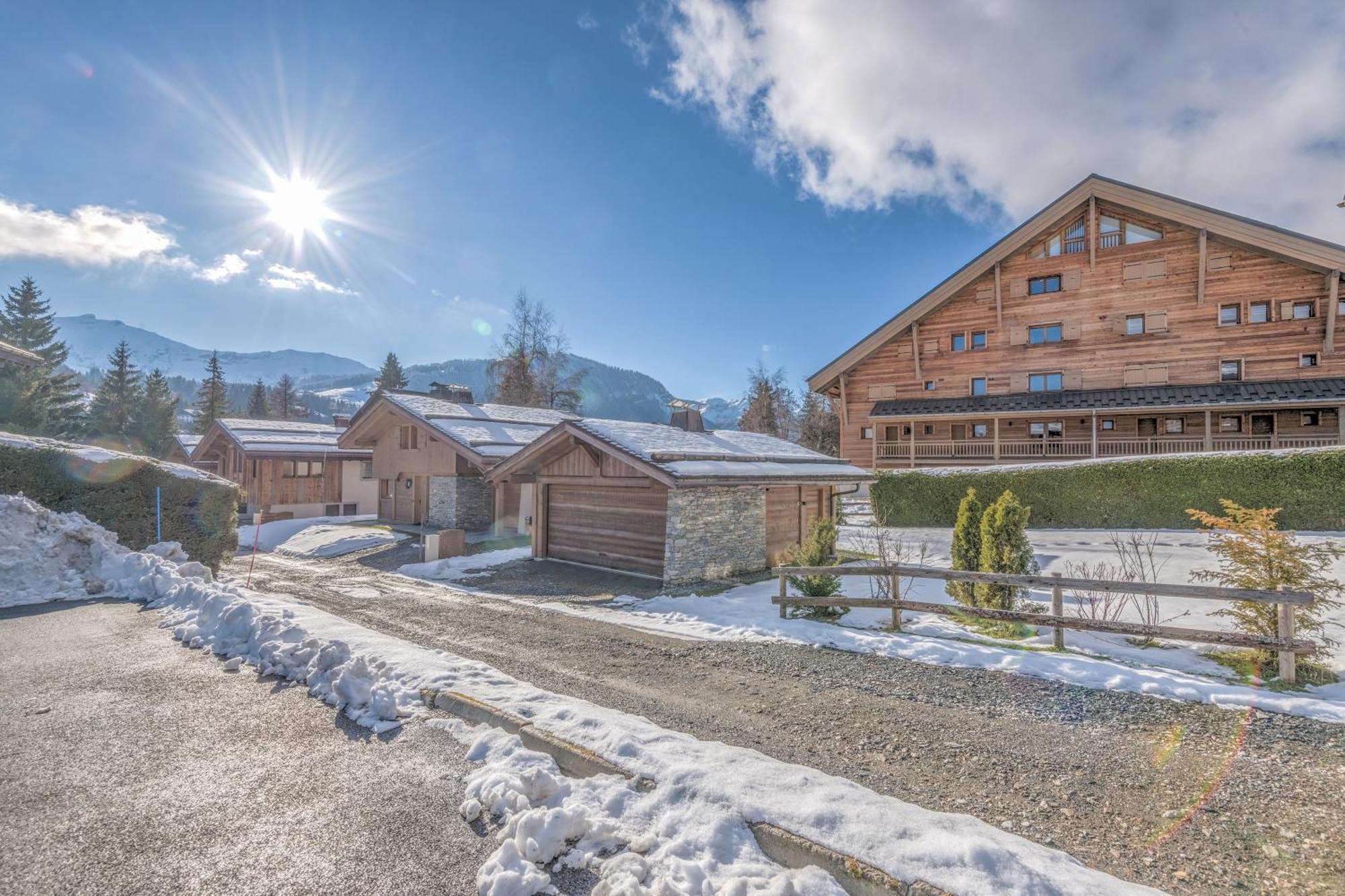 Arboreve - Station De Ski A Pied Vue Montagne Megève Exteriér fotografie