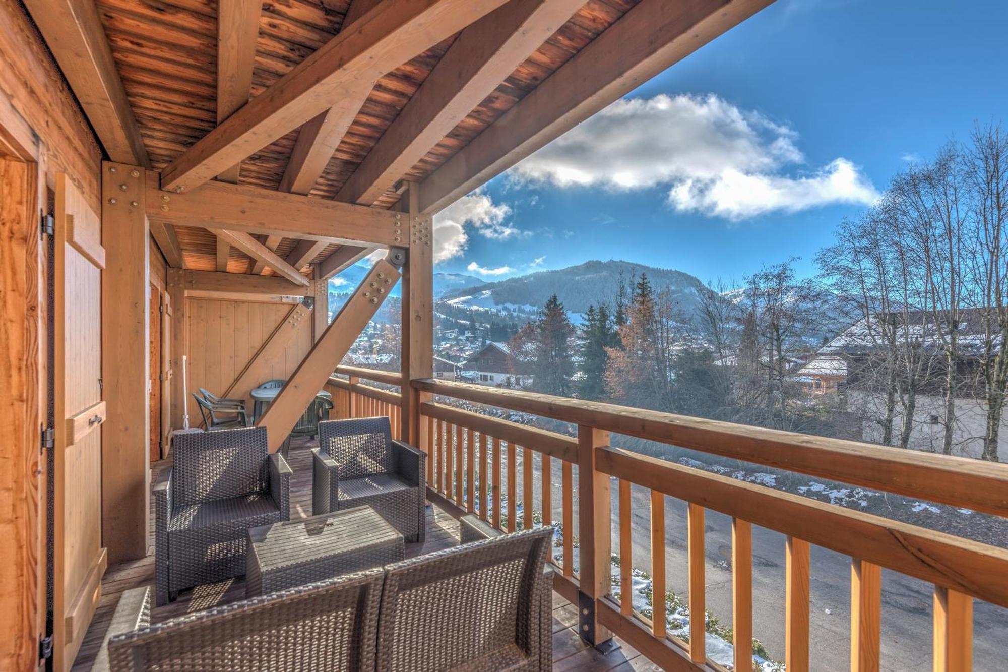 Arboreve - Station De Ski A Pied Vue Montagne Megève Exteriér fotografie